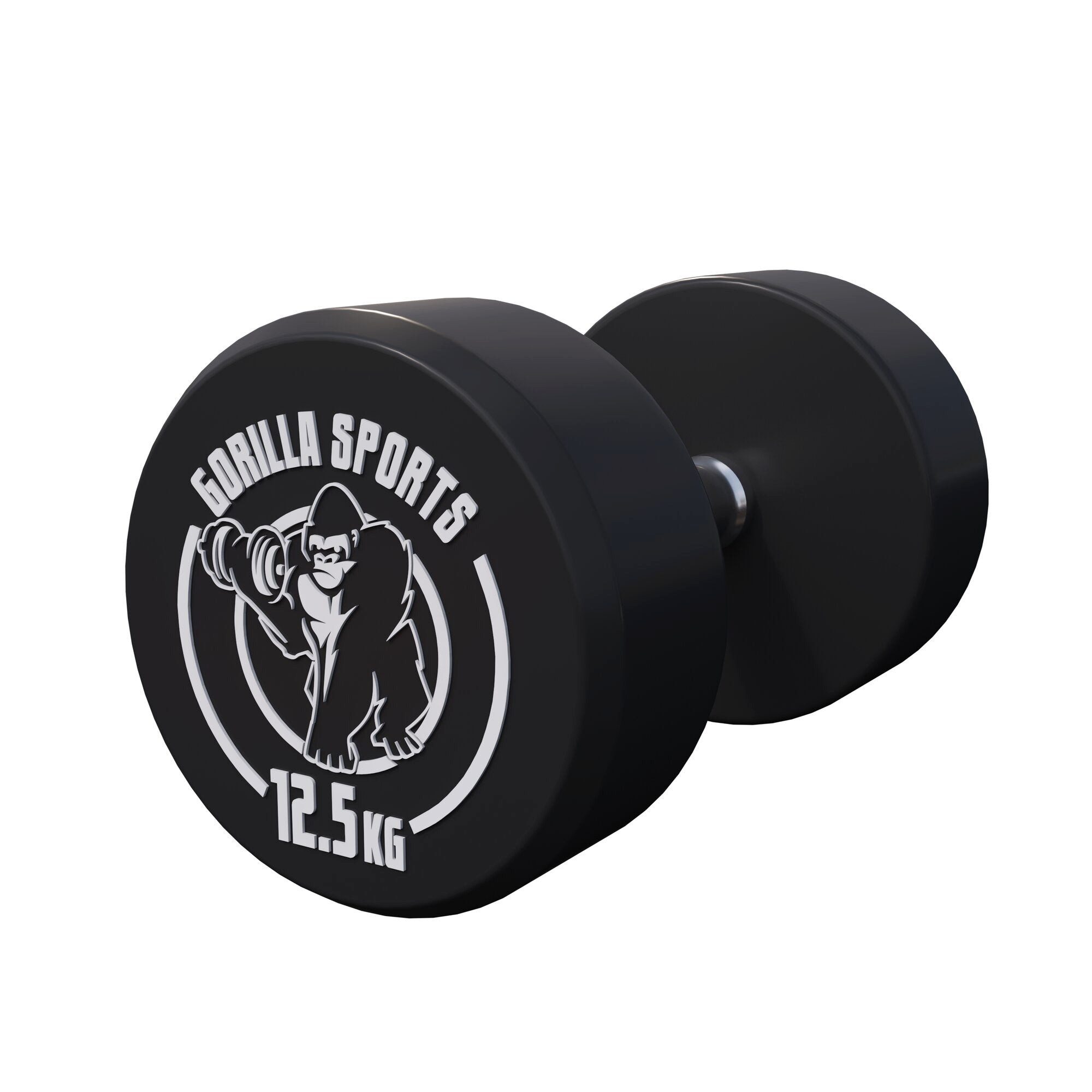 GORILLA SPORTS Kompakthantel Kurzhantel Gummi 2,5 - 40 kg