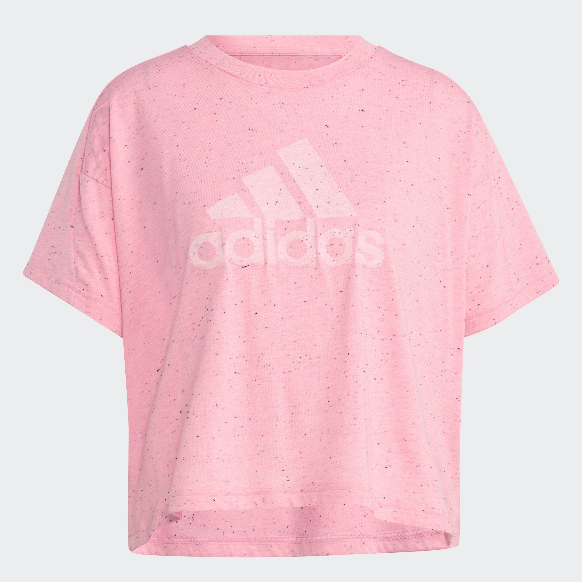 adidas Sportswear T-Shirt FUTURE ICONS Pink WINNERS White Mel. Bliss 