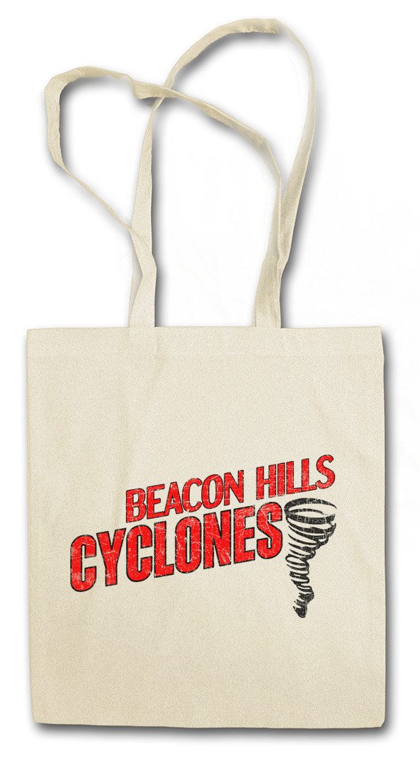 Urban Backwoods Beuteltasche Beacon Hills Cyclones Stofftasche Teen Mannschaft Team Symbol Wolf (1-tlg), Sign Logo Zeichen Symbol