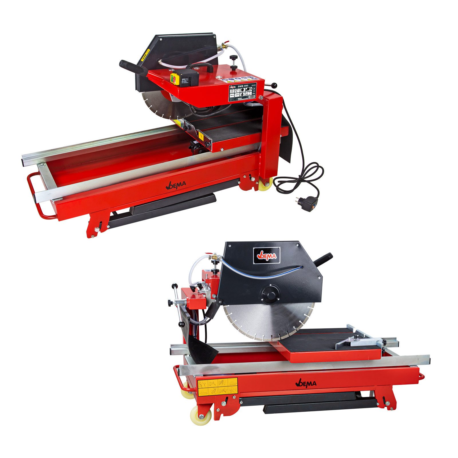 DEMA Steintrenner / Fliesenschneider DWB450, 450 mm Diamant Sägeblatt, 230 Volt / 50 Hz – Bild 3 von 5