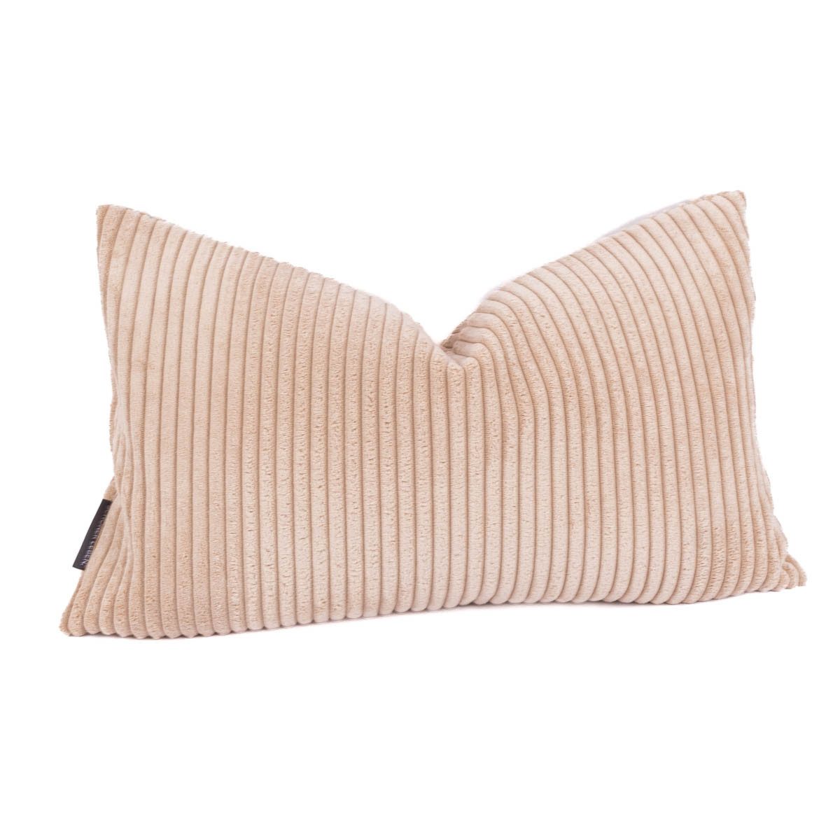 SCHÖNER LEBEN. Fellkissen Kissenhülle Breitcord Baby Rib beige div. Größen günstig online kaufen