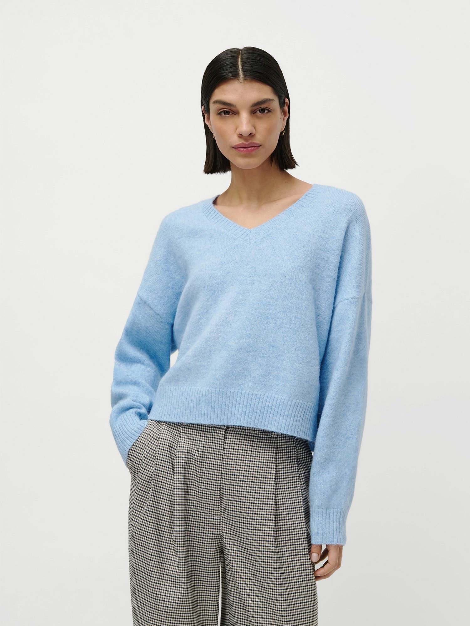 LeGer Strickpullover Halina, LeGer by Lena Gercke Loose fit mit Rundhalsaus günstig online kaufen