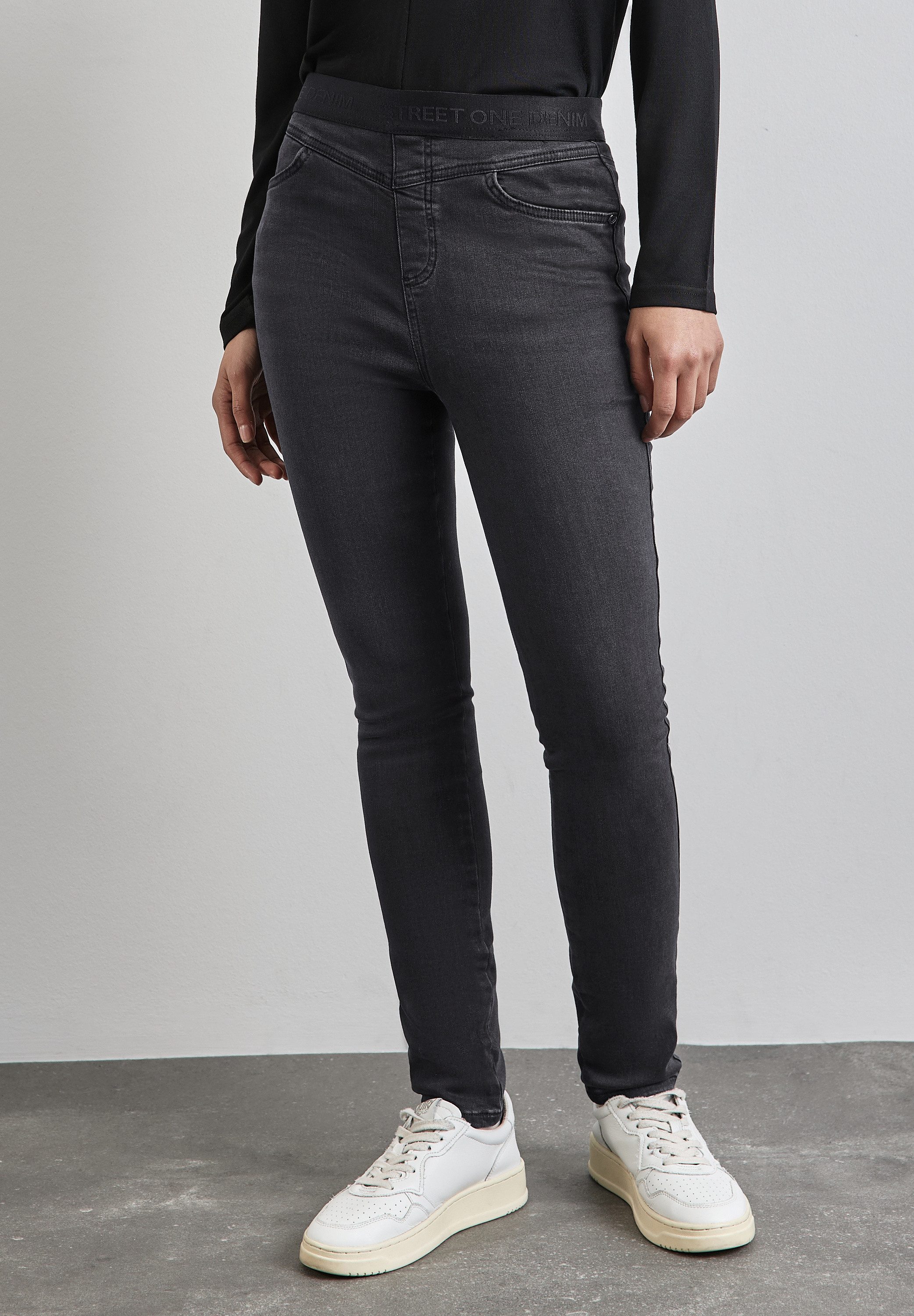 STREET ONE Skinny-fit-Jeans, High Waist günstig online kaufen