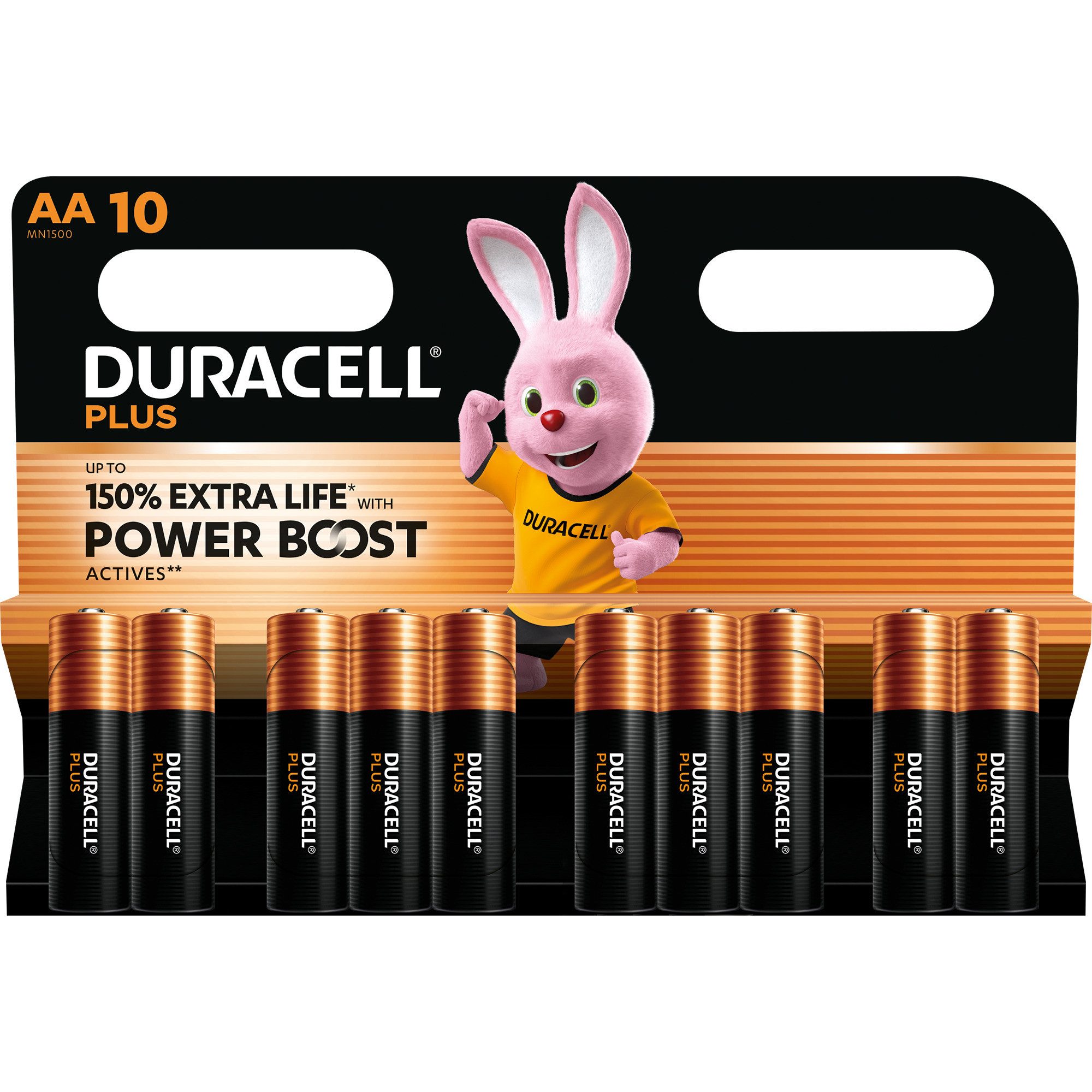Duracell Duracell Plus Alkaline Batterie, Mignon AA LR06 Akku