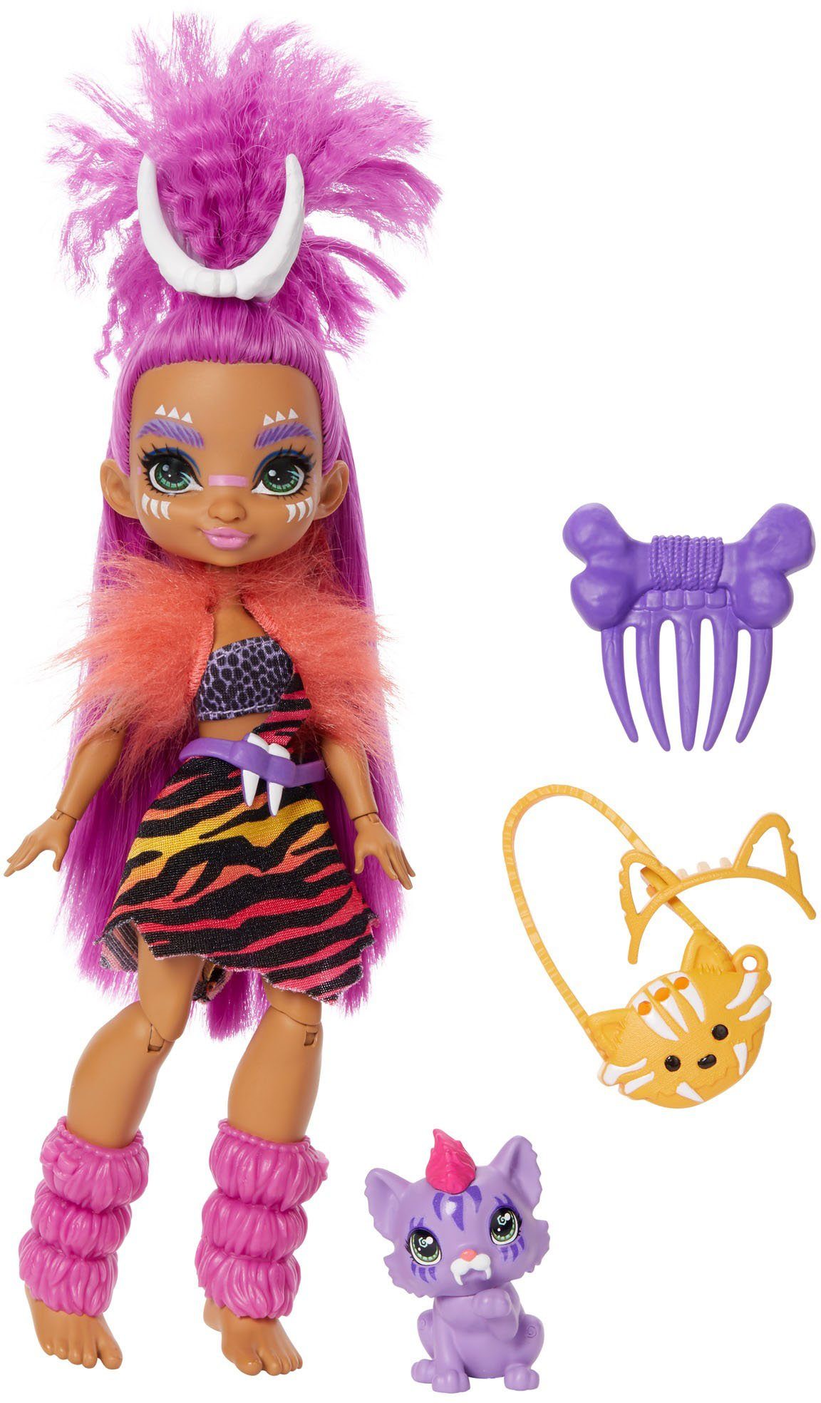 Image of Mattel® Anziehpuppe »Cave Club, Roaralai«