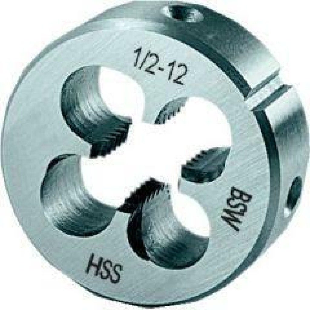FORMAT Gewindeschneideisen FORMAT Schneideisen EN 22568 HSS BSW 3/8Z, 0