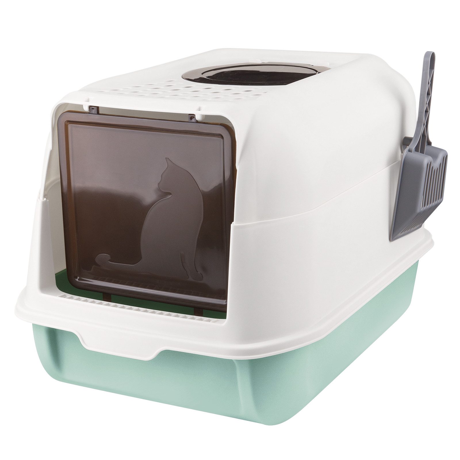 JEOBEST Katzentoilette Cat Litter Box, Katzen klo, Katzenklo mit Kapuze, XL günstig online kaufen