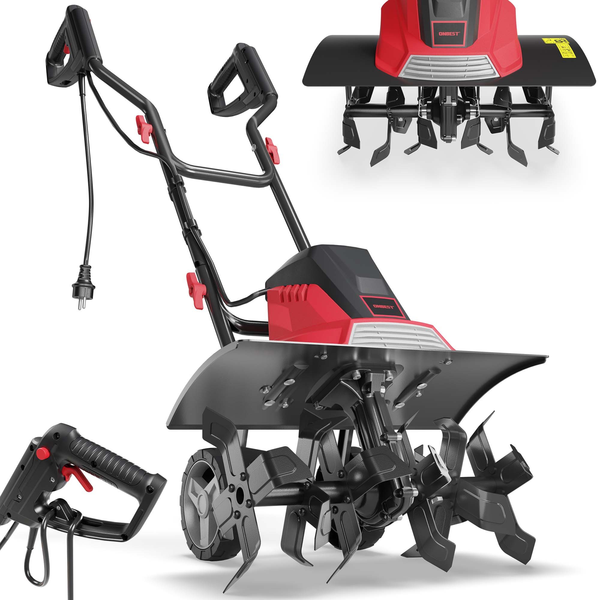Onbest Elektromotorhacke T1545, 45.00 cm Arbeitsbreite, günstig online kaufen