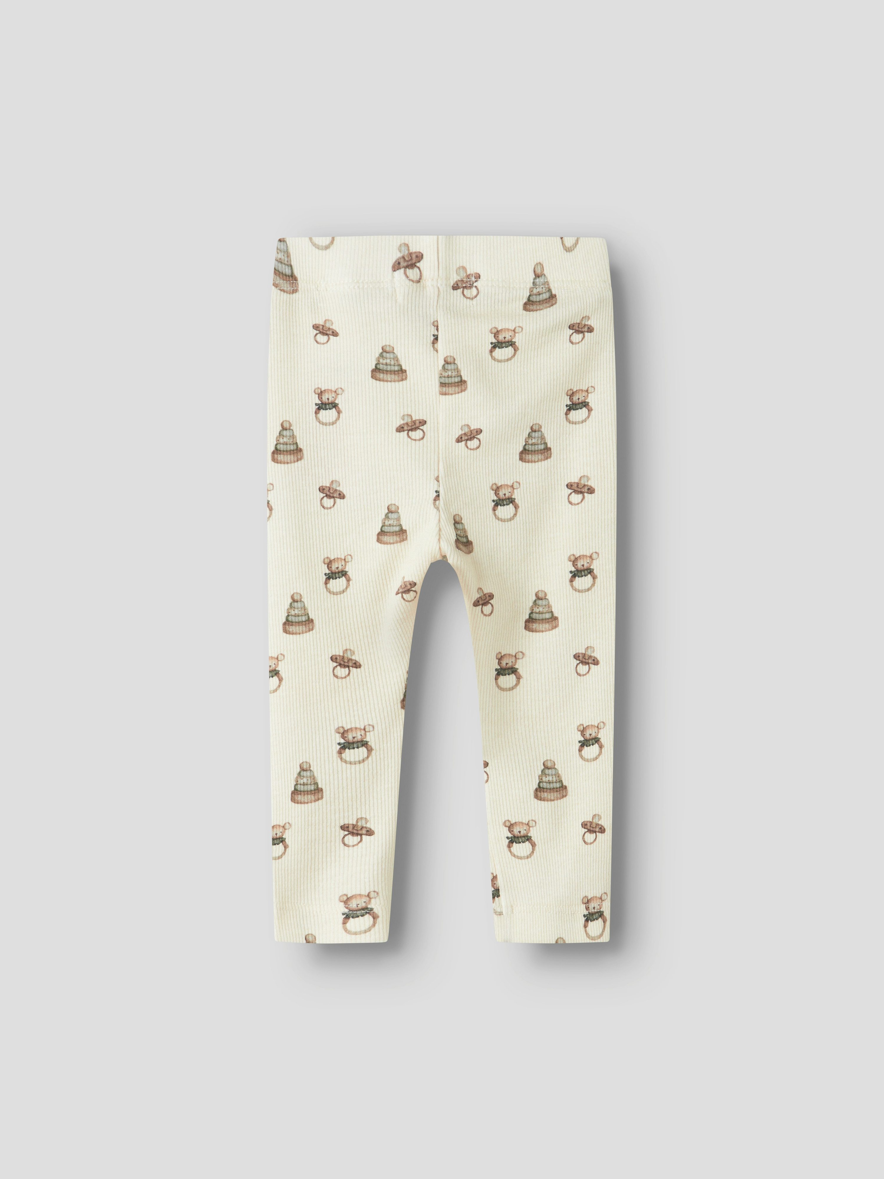Lil' Atelier Leggings NBNGAVO ELF SLIM LEGGING LIL NOOS weiche Jersey Rippqualität