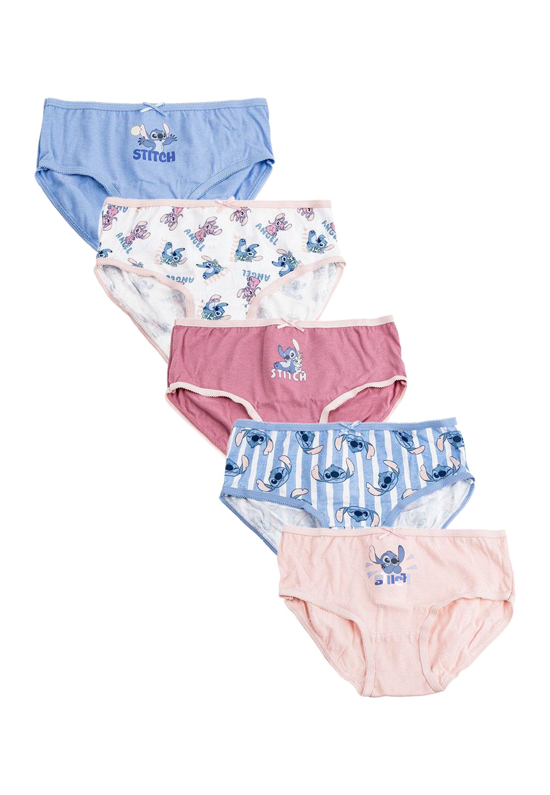 Disney Slip Mädchen Unterwäsche Set 5 Stück Stitch (Set)