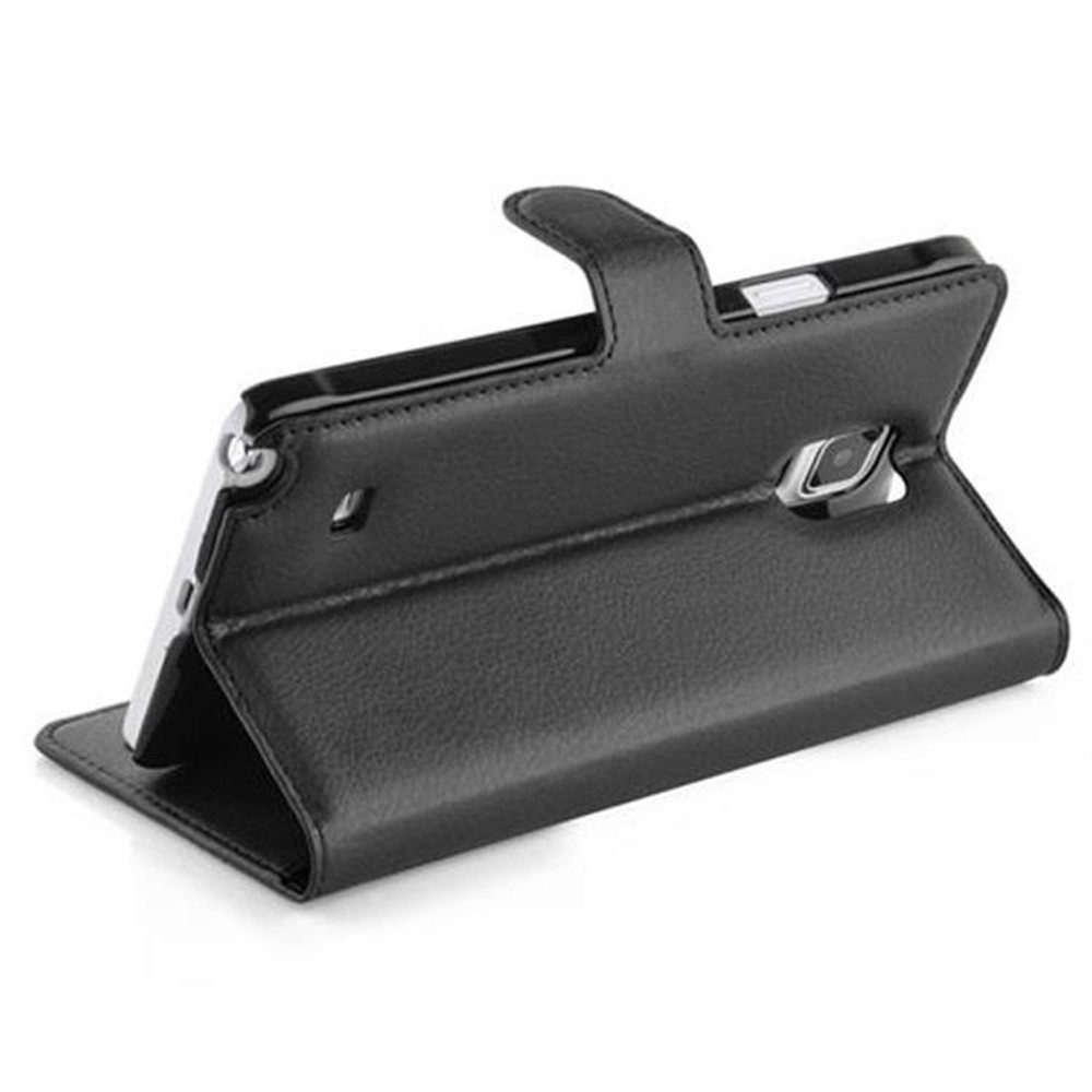 Cadorabo Handyhülle für Samsung Galaxy NOTE 4 Hülle Samsung Galaxy NOTE 4, Hülle Schutzhülle mit Standfunktion, Kartenfach und Magnetverschluss
