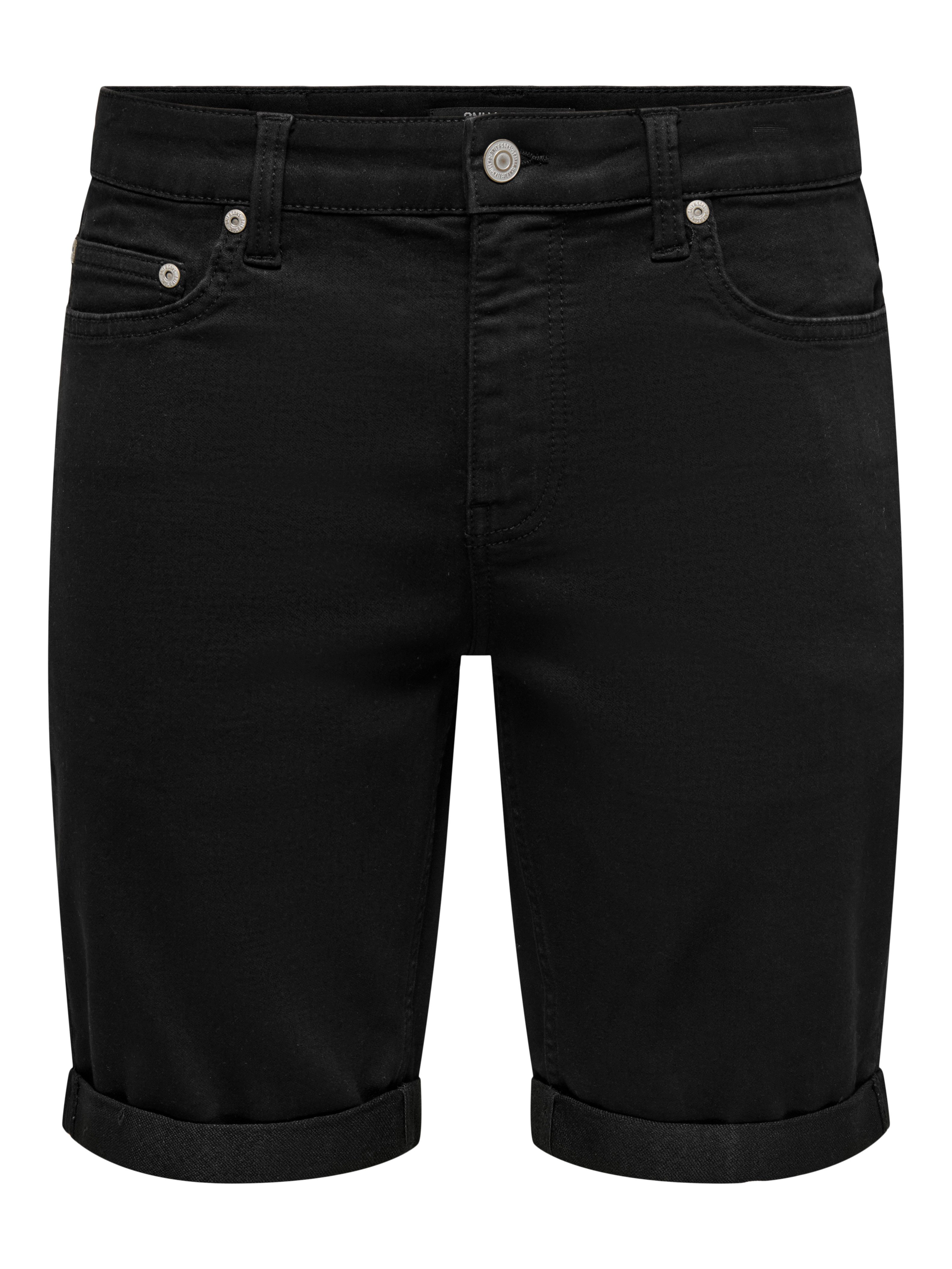 Jeansshorts ONSPLY JOG BLK 0280 PIM DNM SHORTS NOOS