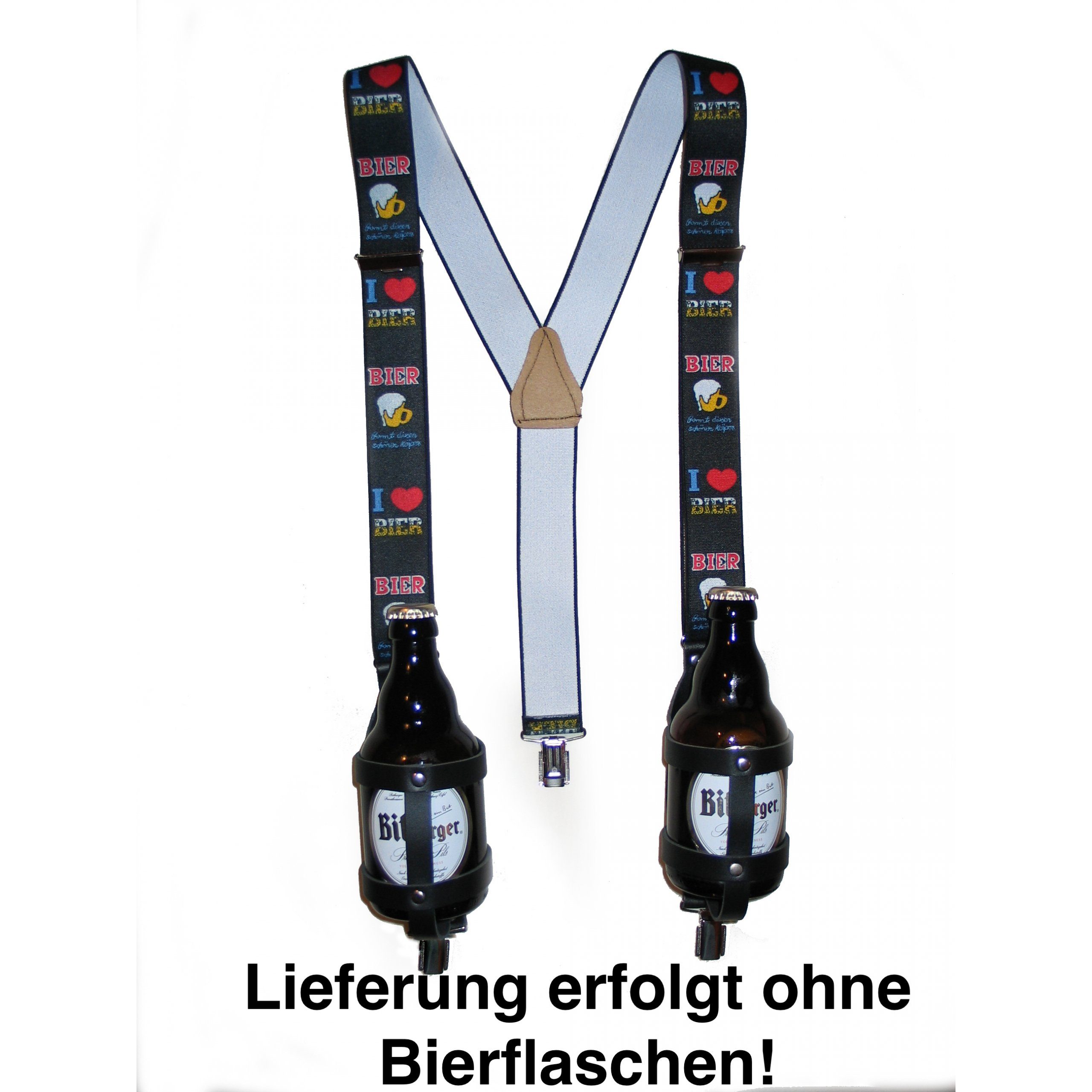 Schneider Grillgeräte GmbH & Co.KG Feuerstelle Schneider Hosenträger mit Stubbihalter Flaschenhalter für