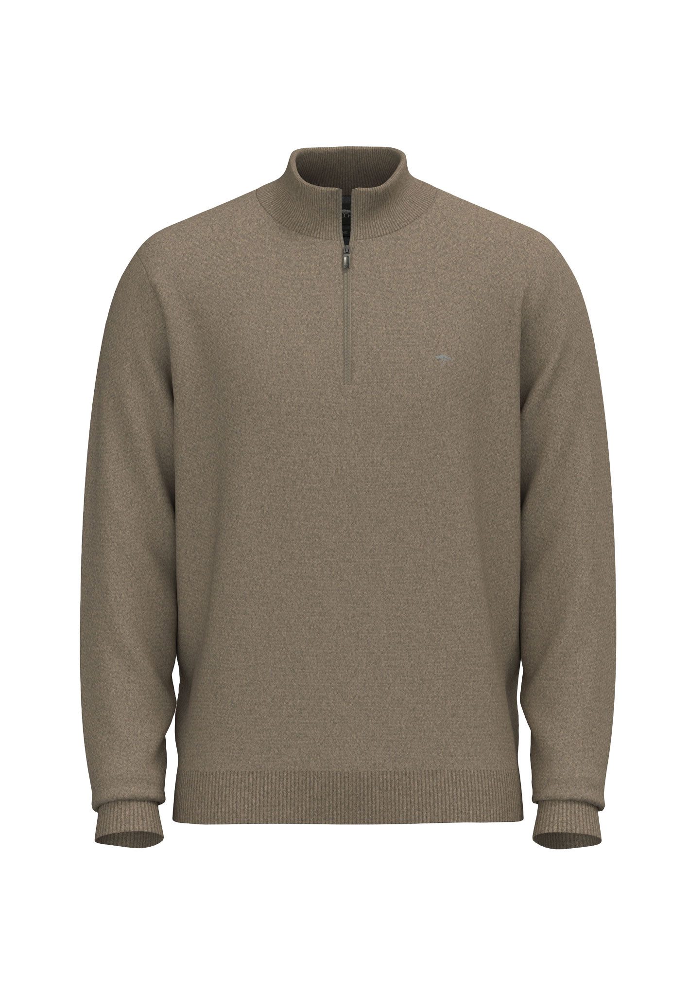 FYNCH-HATTON Strickpullover Troyer-Zip, Lambswool*RWS