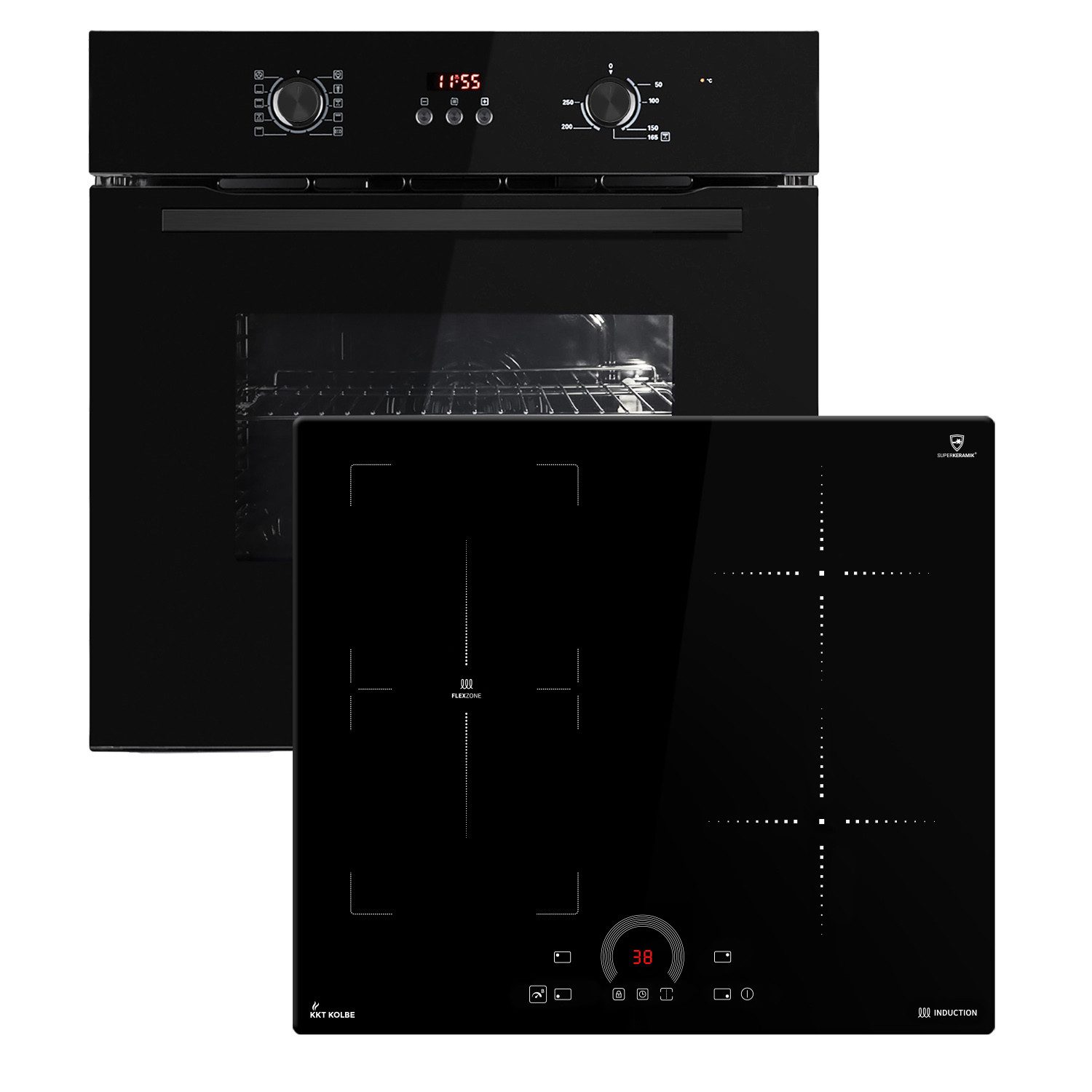 Backofen-Set Backofen und Induktionskochfeld SET8005FBIH592FZ