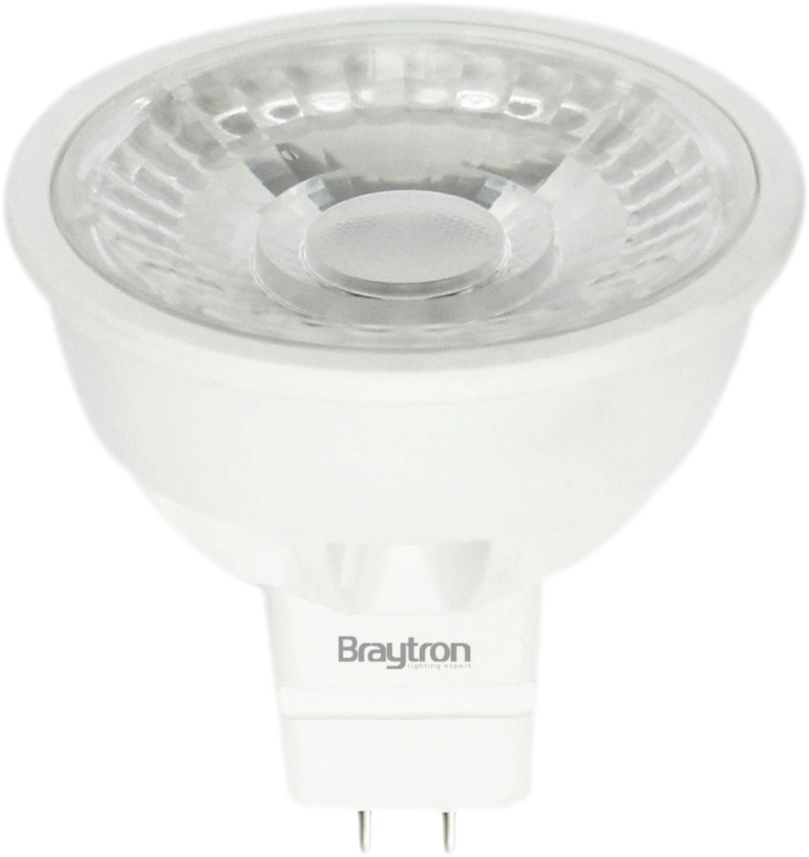 Braytron LED-Leuchtmittel 4.5W ersetzt 30W 38° MR16 350lm Birne 12V 3000K W günstig online kaufen