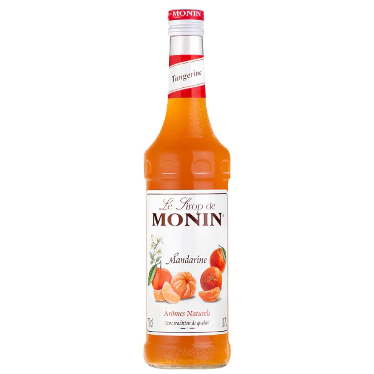 MONIN Getränke-Sirup, Monin Mandarine Sirup ideal für Cocktails und Desserts 700ml