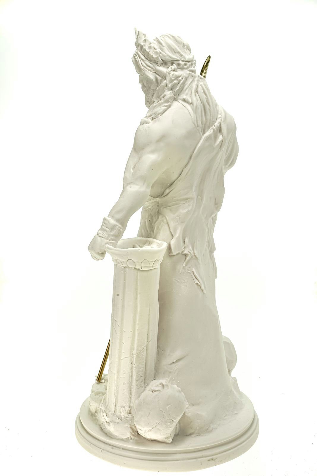 der Kremers Hades Schatzkiste Totengott Alabaster Figur Dekofigur