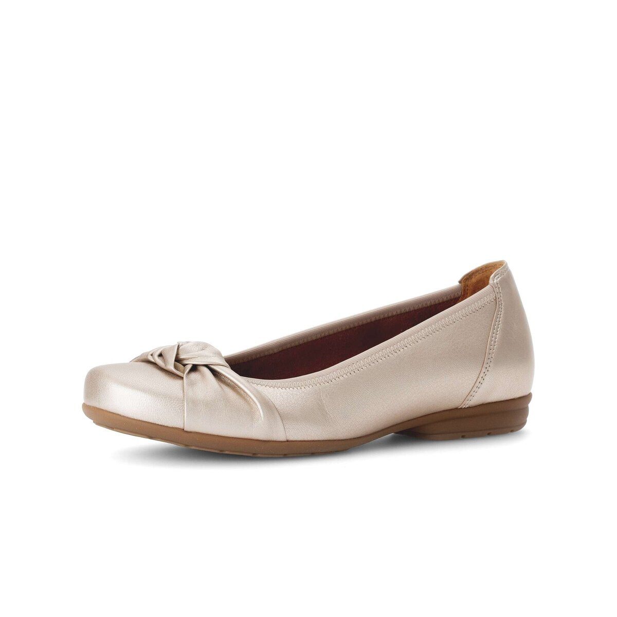 Eleganter Ballerina Effektleder Ballerina