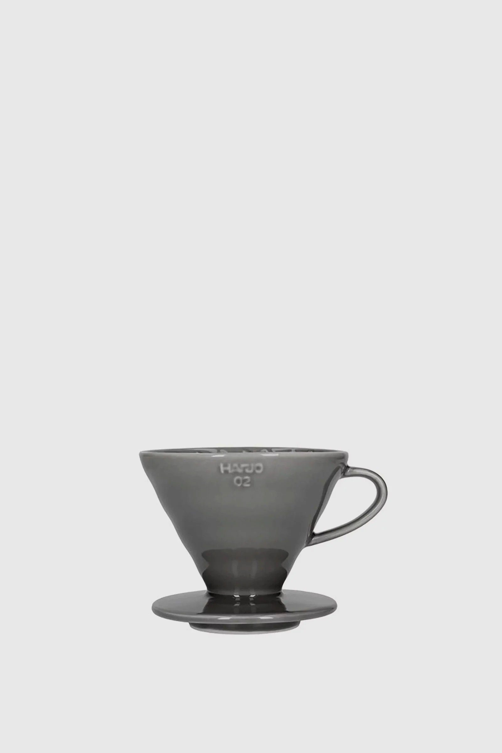 Grey“ Kaffeebereiter Hario Keramikfilter „V60-2 Hario