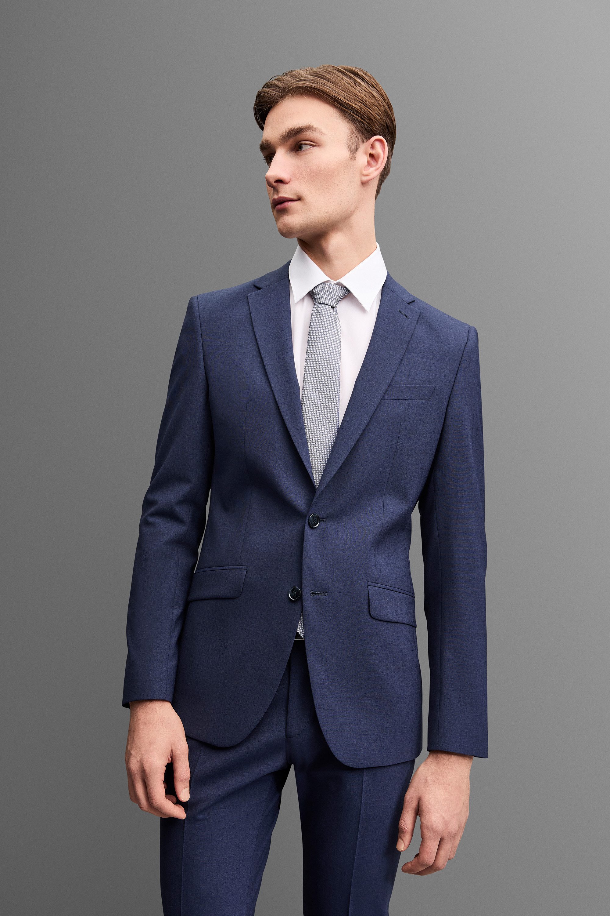 Digel Anzugsakko Allan (1-tlg., Polyester- Schurwollmix) Touching Buttons günstig online kaufen