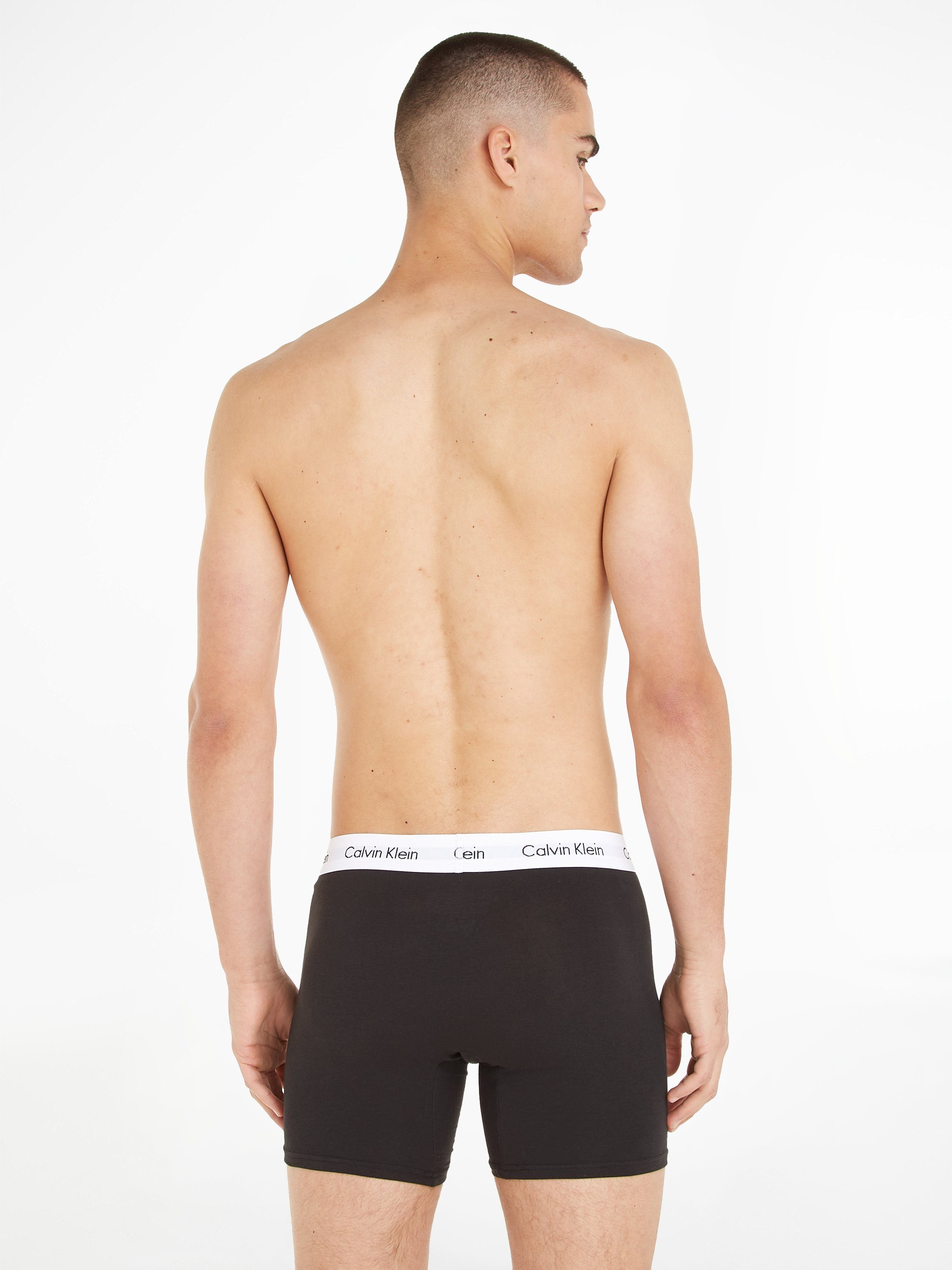 Calvin Klein Underwear Boxer BRIEF 3 PACK (3-St) mit längerem Bein