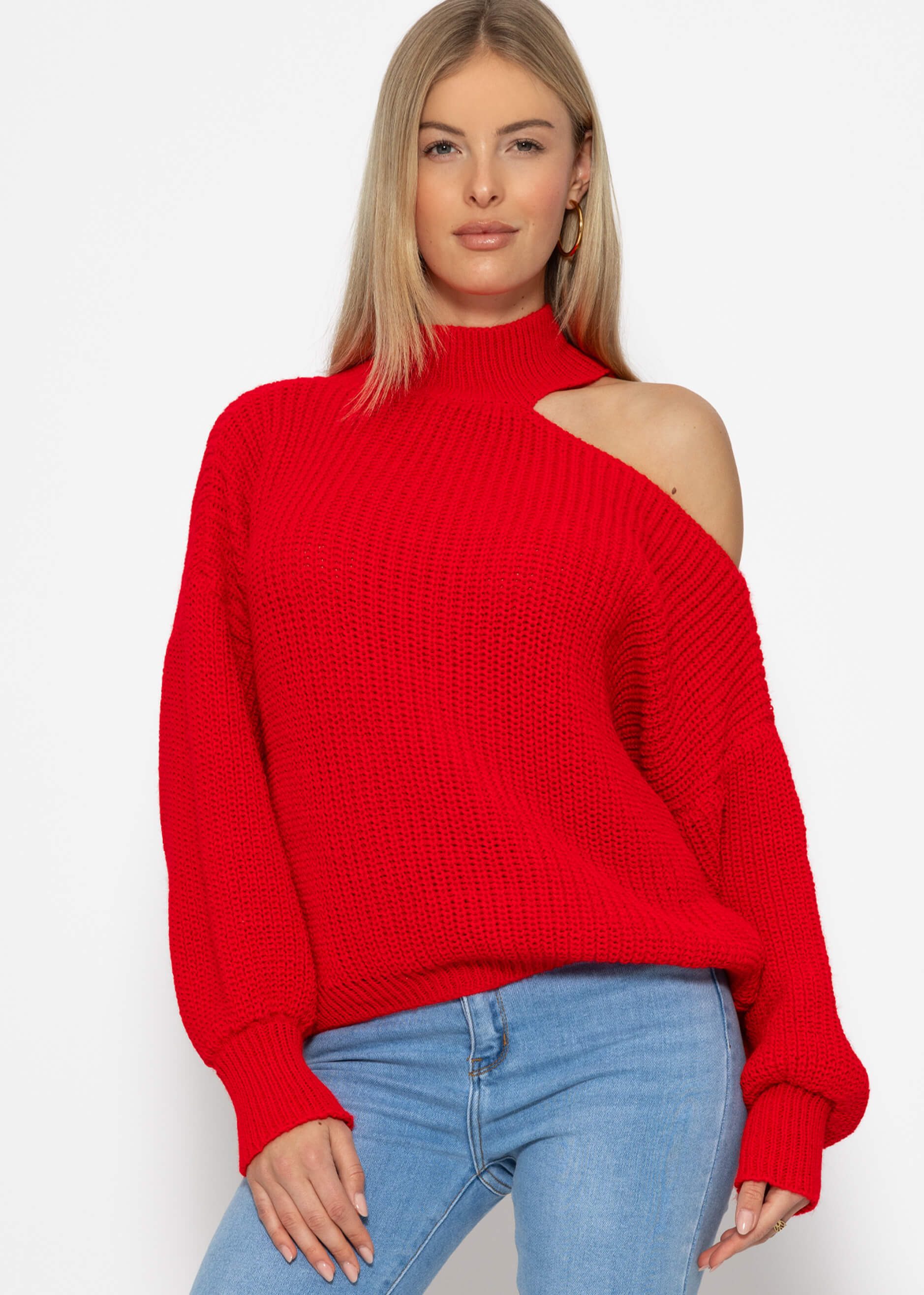 SASSYCLASSY Strickpullover Oversize Pullover Damen mit günstig online kaufen