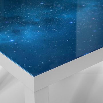 DEQORI Couchtisch 'Nächtlicher Sternenhimmel', Glas Beistelltisch Glastisch modern