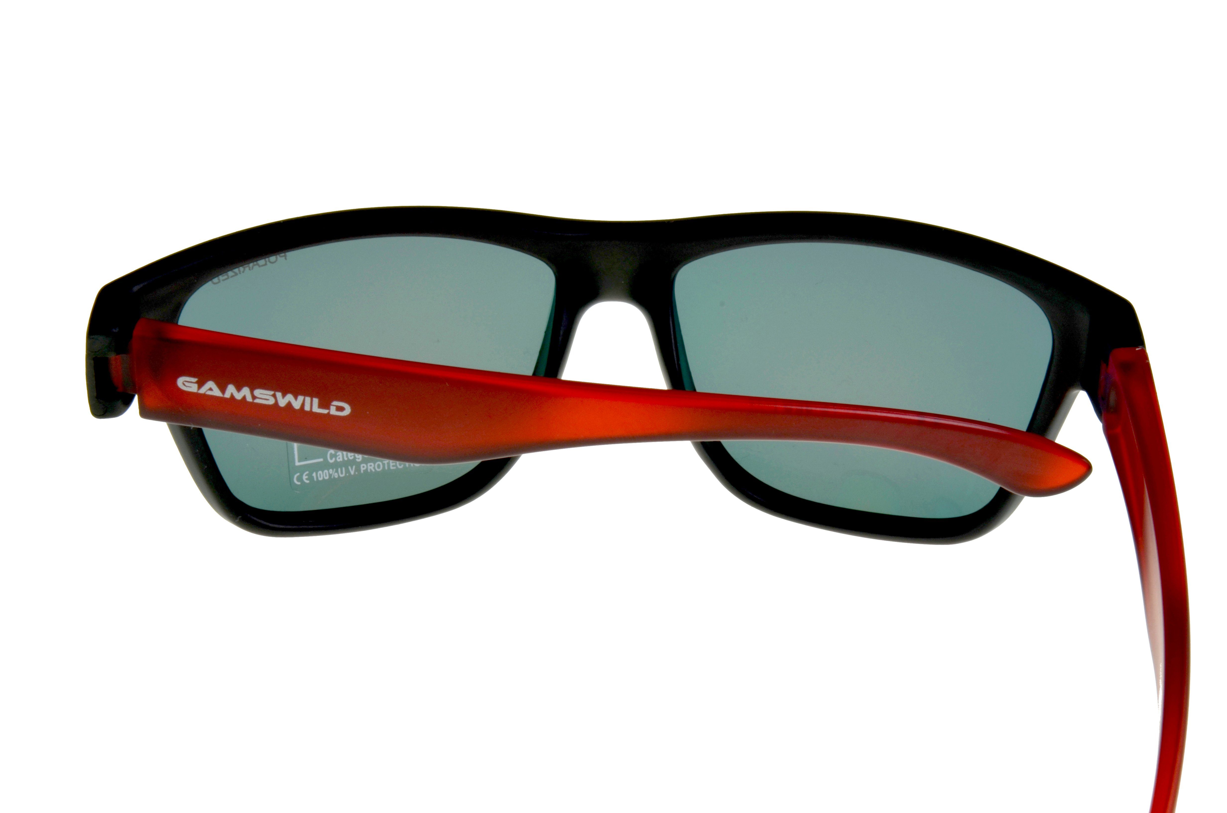 grün, NEU Gläser" 8-18 Gamswild Sonnenbrille Rahmen Kinderbrille Unisex Jugendbrille rot, GAMSKIDS blau halbtransparenter "polarisierte Jahre WJ2118 kids