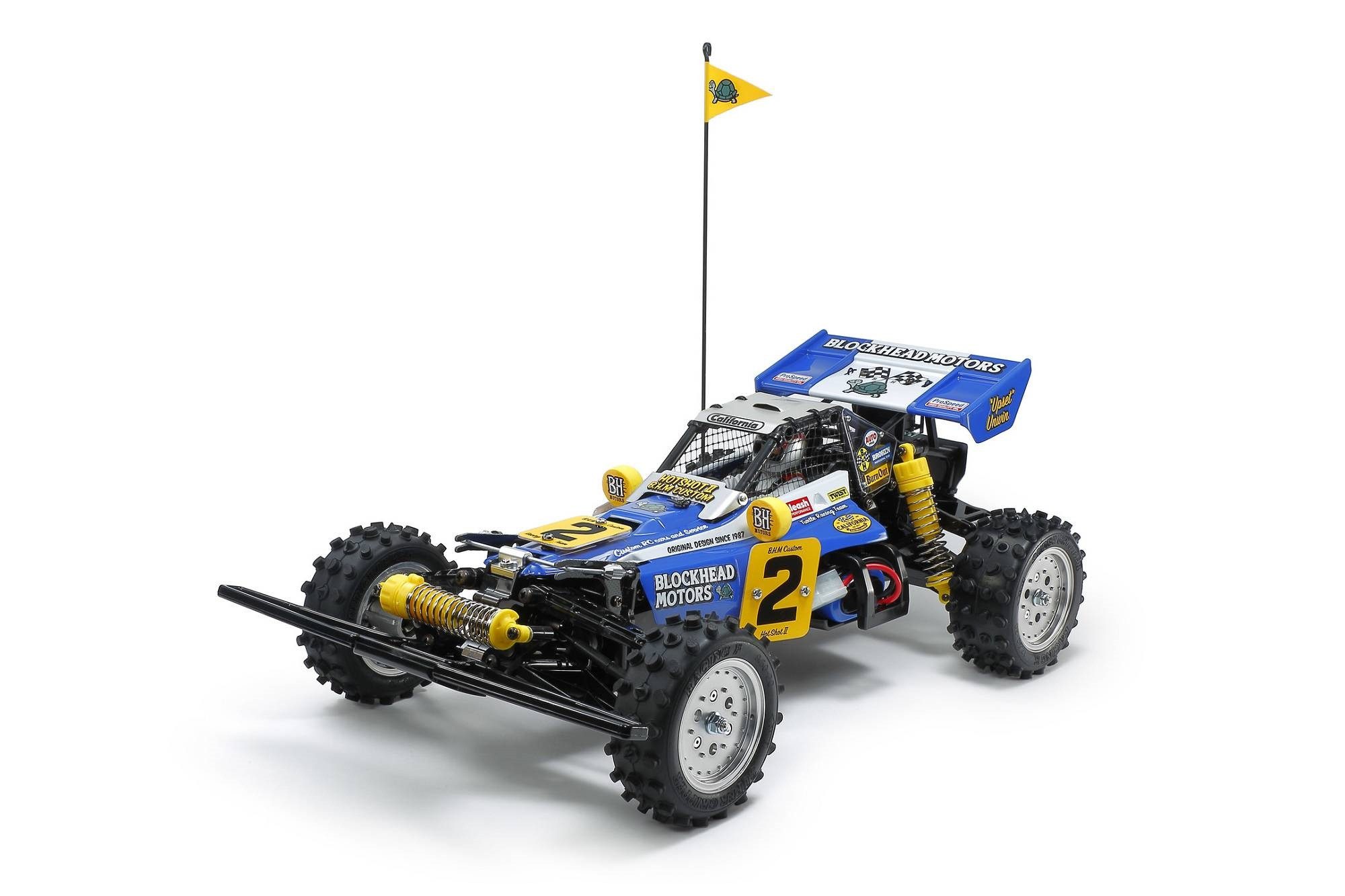 Tamiya RC-Buggy Tamiya RC Hotshot II Blockhead Motors Buggy 1:10 Bausatz