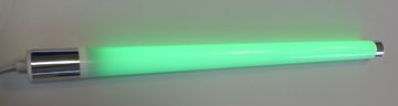 XENON LED Wandleuchte 5009 LED Leuchtstab Vision matt 10 Watt grün 63 cm IP20 weißes Kabel, LED, Xenon / Grün