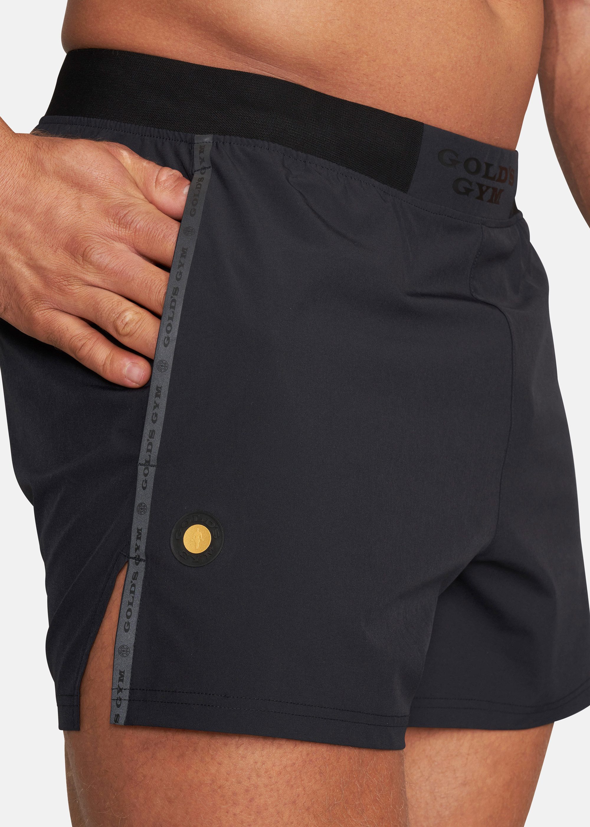 GOLD'S GYM APPAREL Shorts MARK schnelltrocknend, atmungsaktiv, elastischer Gummibund