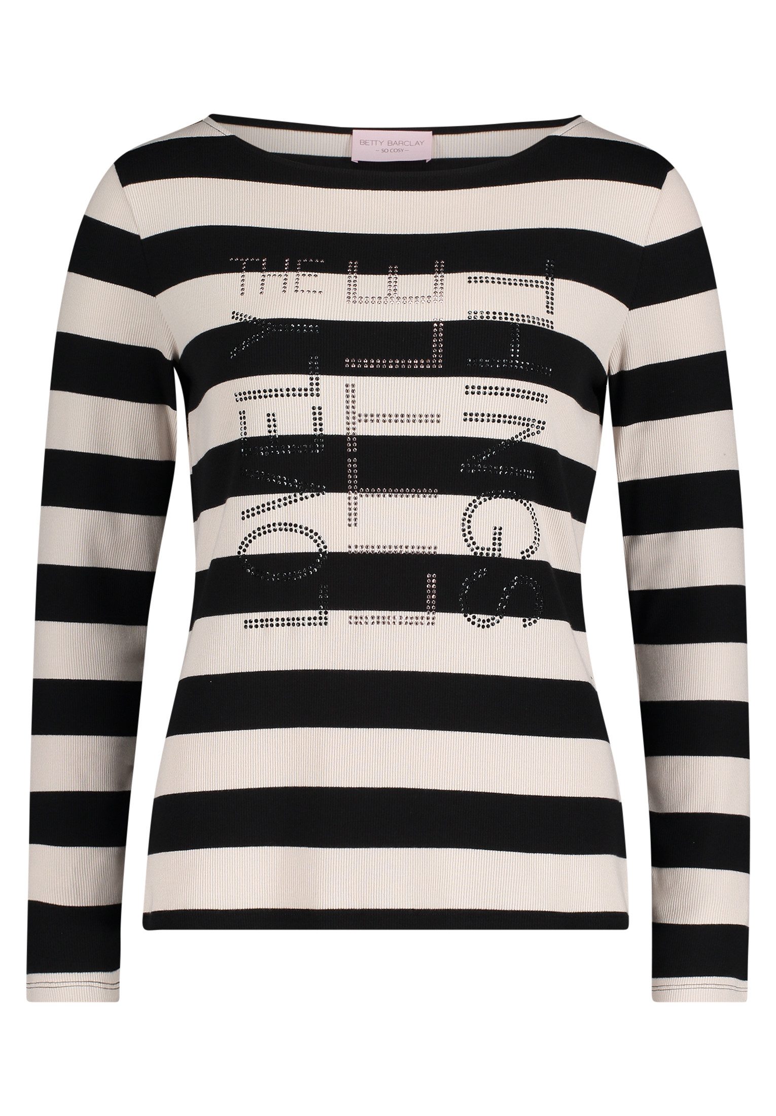 Betty Barclay Kurzarmshirt Damen mit Rippenstruktur (1-tlg) günstig online kaufen