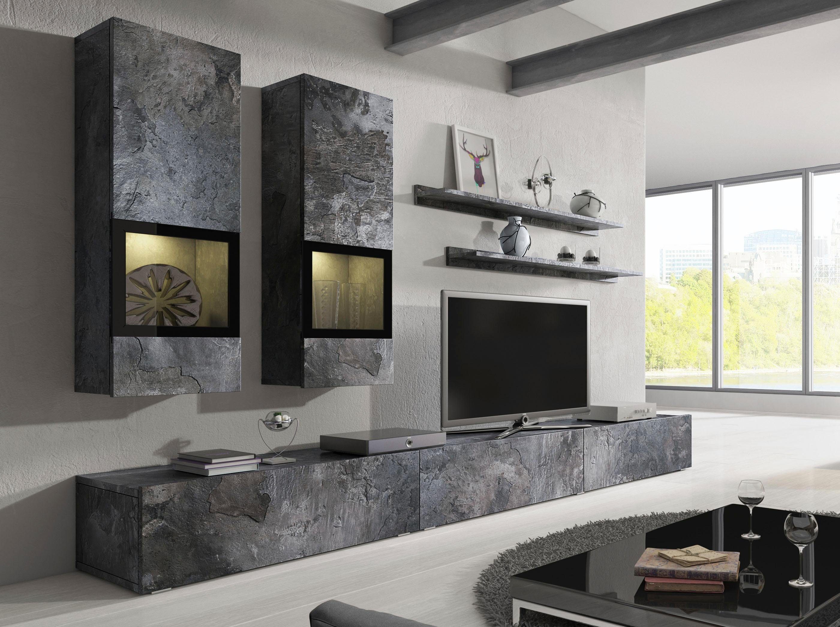 OTTO home Wohnwand Baros, (Set, 6-St)