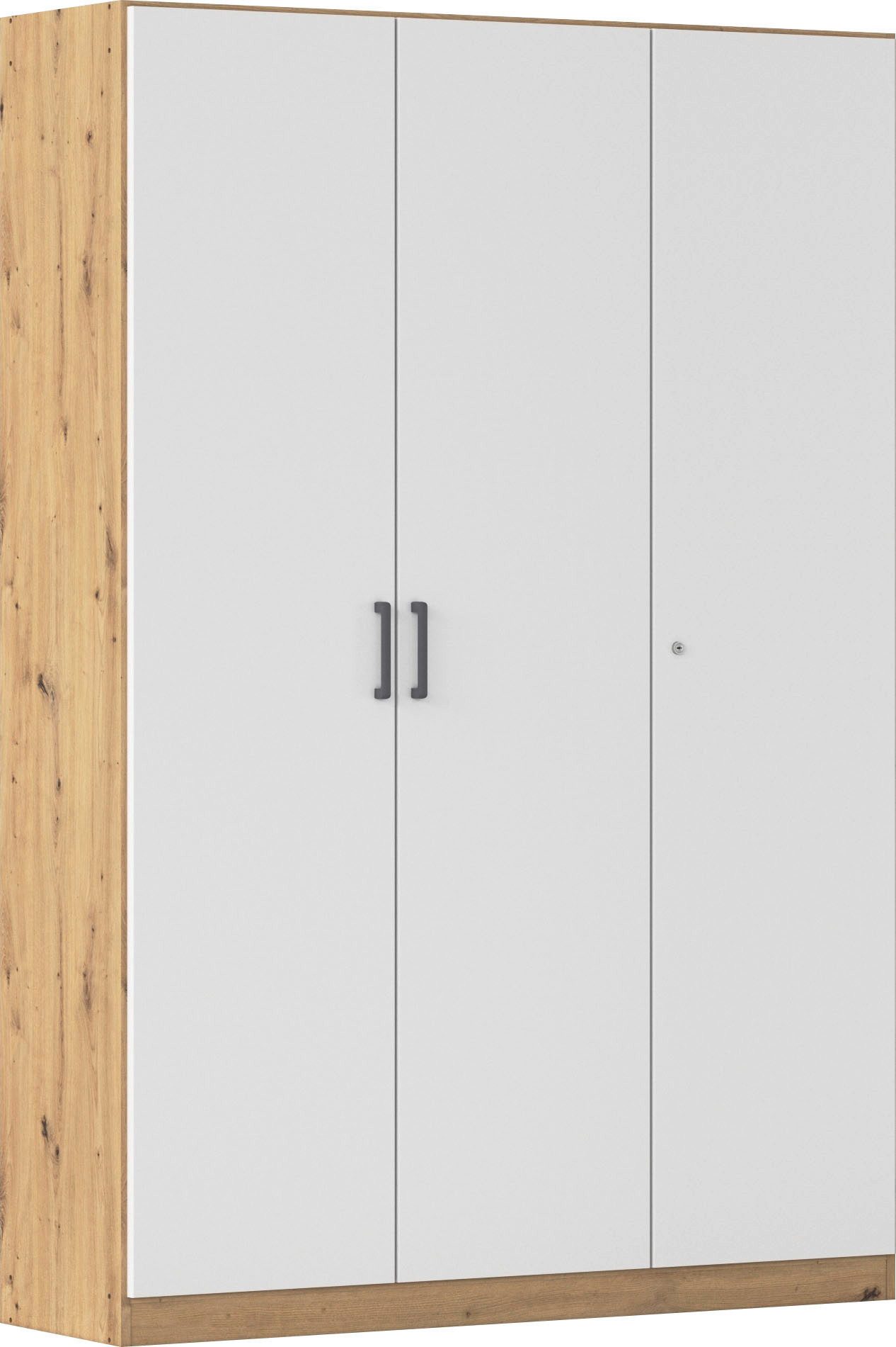 rauch Mehrzweckschrank Garderobe Kleiderschrank Schrank Schuhschrank Putzschrank MINOSA (Breiten 47/69/91/136 cm, Höhen 197/210 cm) In 4 Breiten mit vielen Einlegeböden für viel Stauraum MADE IN GERMANY