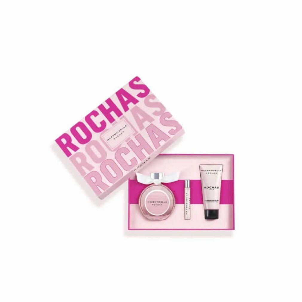 Rochas Eau de Parfum Mademoiselle Eau De Parfum Spray 90ml Set 3 Artikel