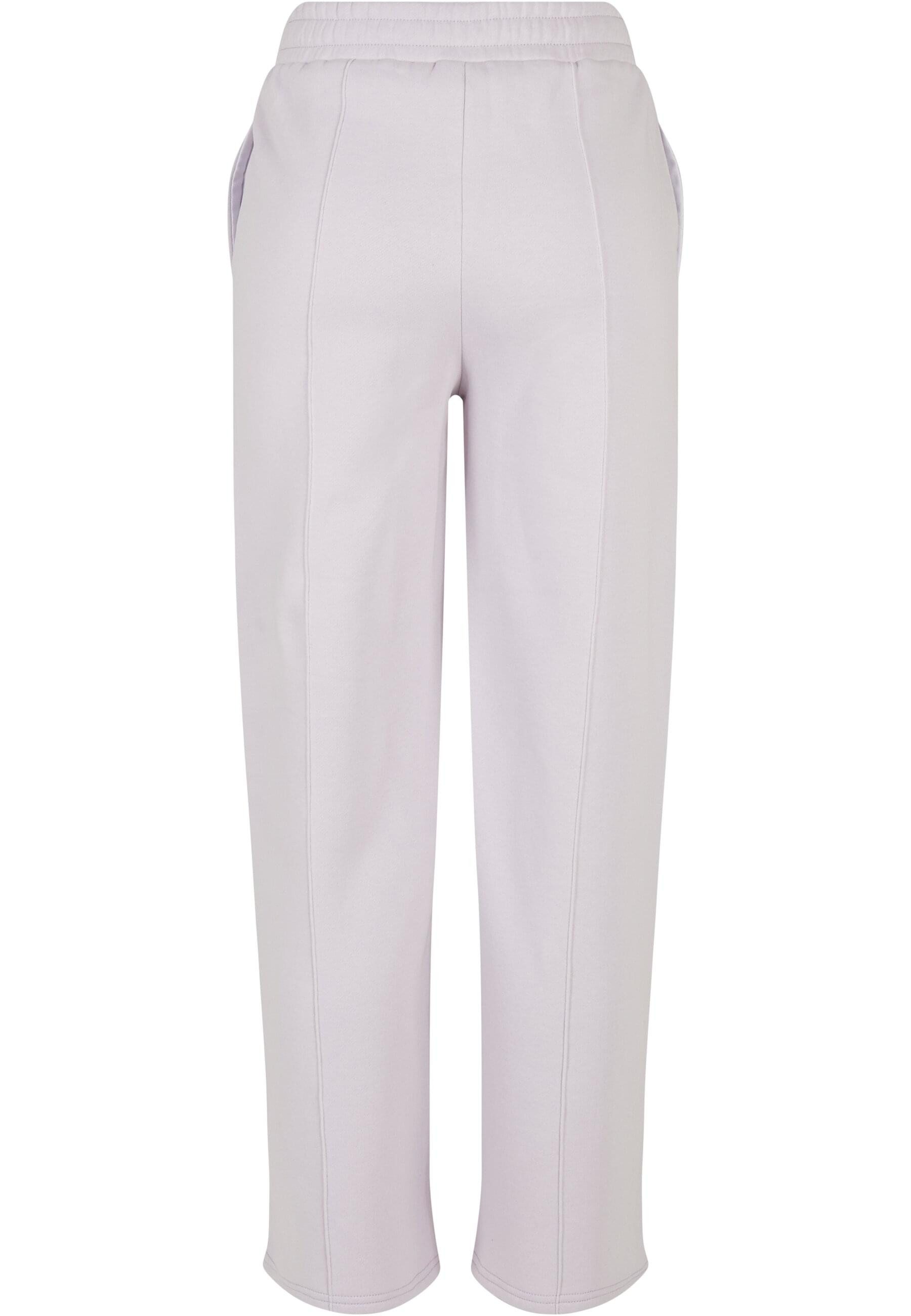 URBAN CLASSICS Stoffhose Urban Classics Damen Ladies Straight Pin Tuck Swea günstig online kaufen