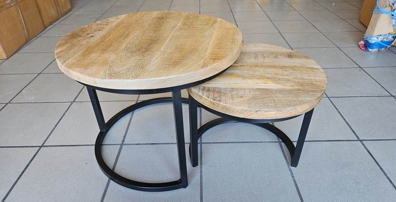 Couchcenter Couchtisch 2er Set Couchtische Satztische günstig online kaufen