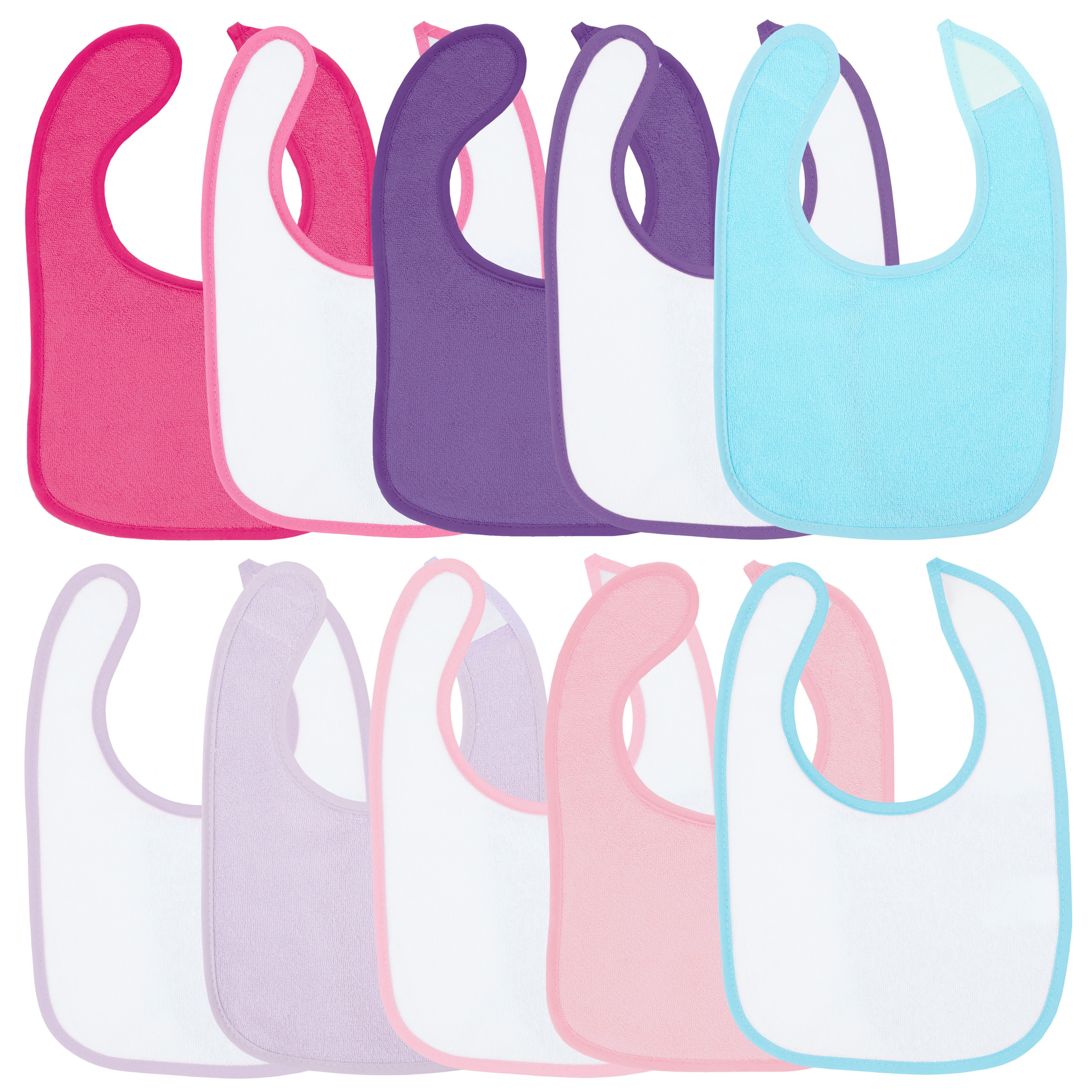Lätzchen Bieco Baby Lätzchen 10er Pack Baby Lätzchen Wasserdicht Schlabberlatz