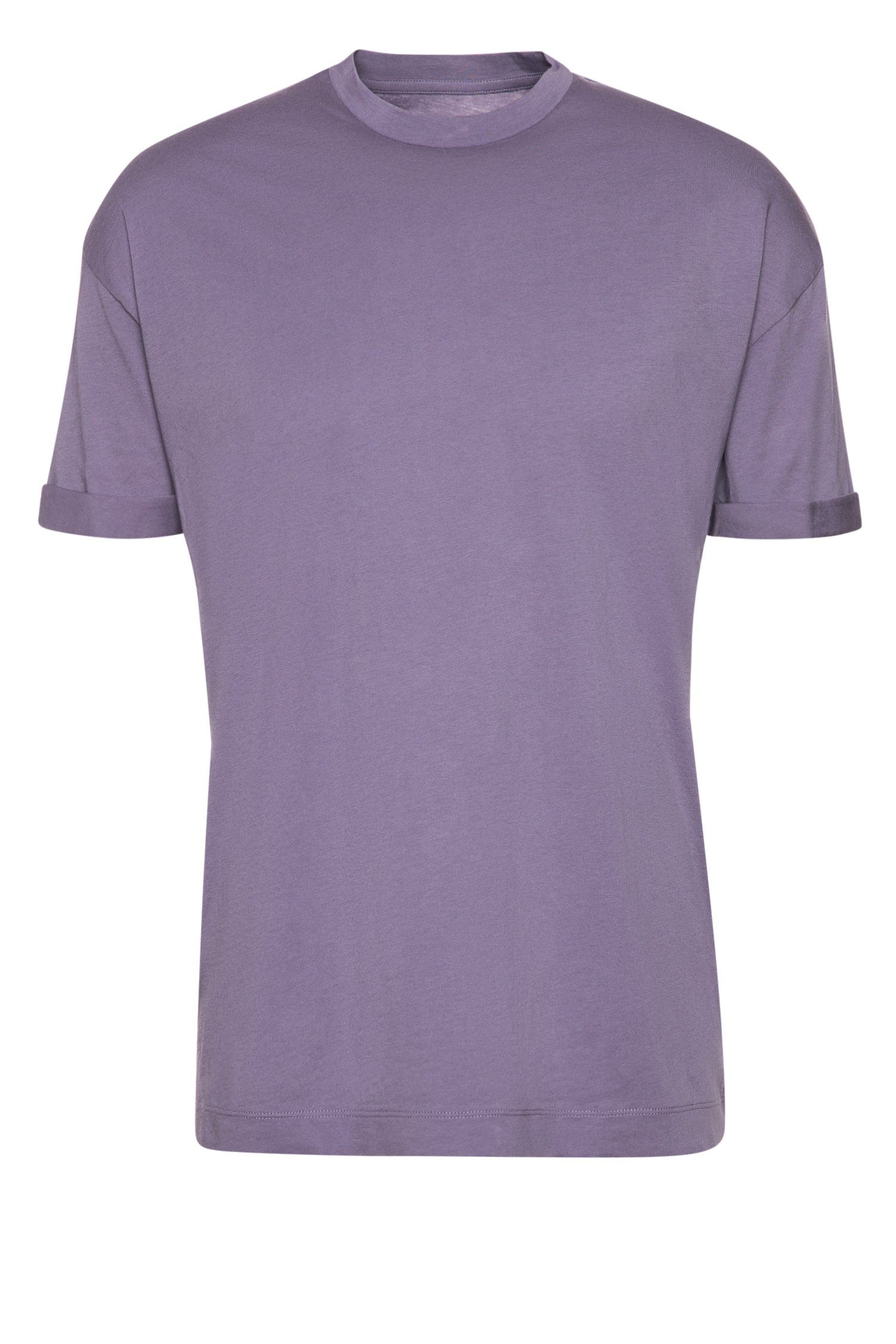 Zollabfertigung Drykorn T-Shirt Thilo (8400) Violett (1-tlg)