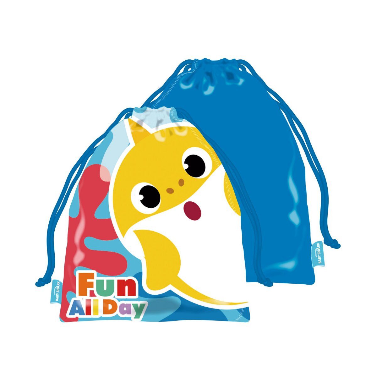 Baby Shark Turnbeutel Baby Shark Brottasche 26,5cm Spaß Tasche Kinder Snackbox (1-tlg)