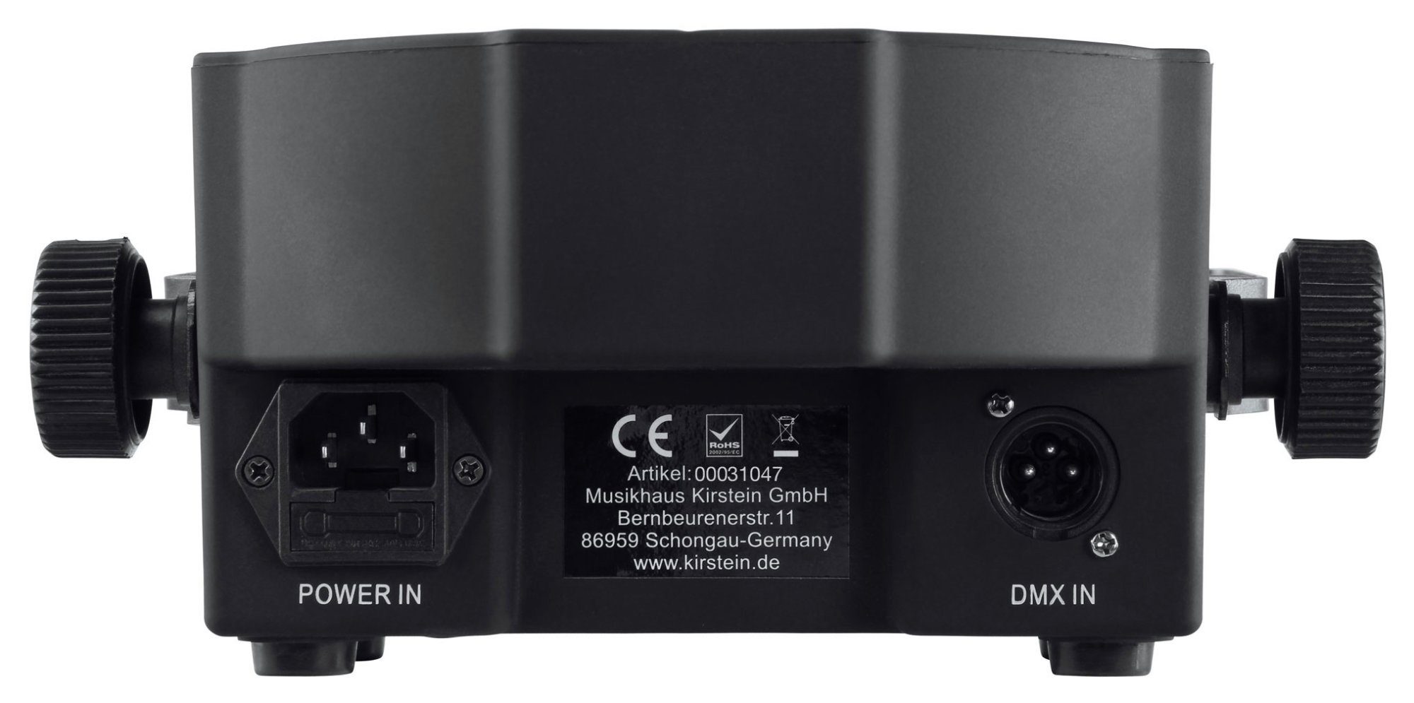 Modi 144x Flatline DMX LED, FLP-144 LED Panel 6 In/Out, 10mm Discolicht LED, LED Anschlüsse: Showlite DMX Showlite Scheinwerfer