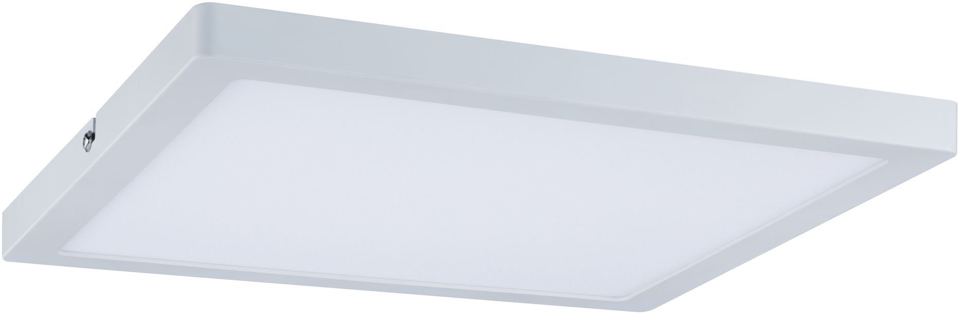 Paulmann LED Panel Atria, LED fest integriert, Warmweiß, Atria eckig 300x300mm 16,5W 2.700K, 230 V, Kunststoff