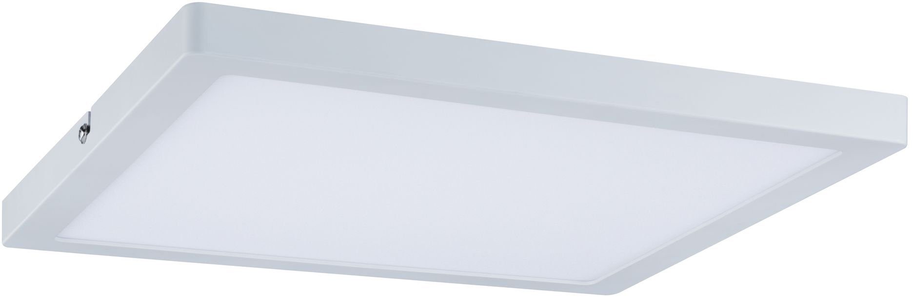 Paulmann LED Panel Atria, LED fest integriert, Warmweiß, LED-Deckenleuchte  in weiß matt | Panels
