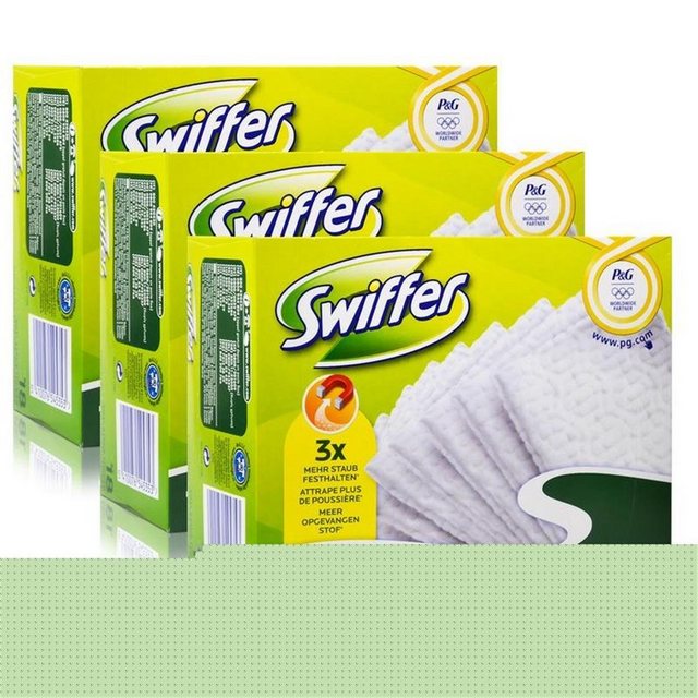 Swiffer 3x Swiffer Trocken Bodenwischtücher 18er Reinigungstücher