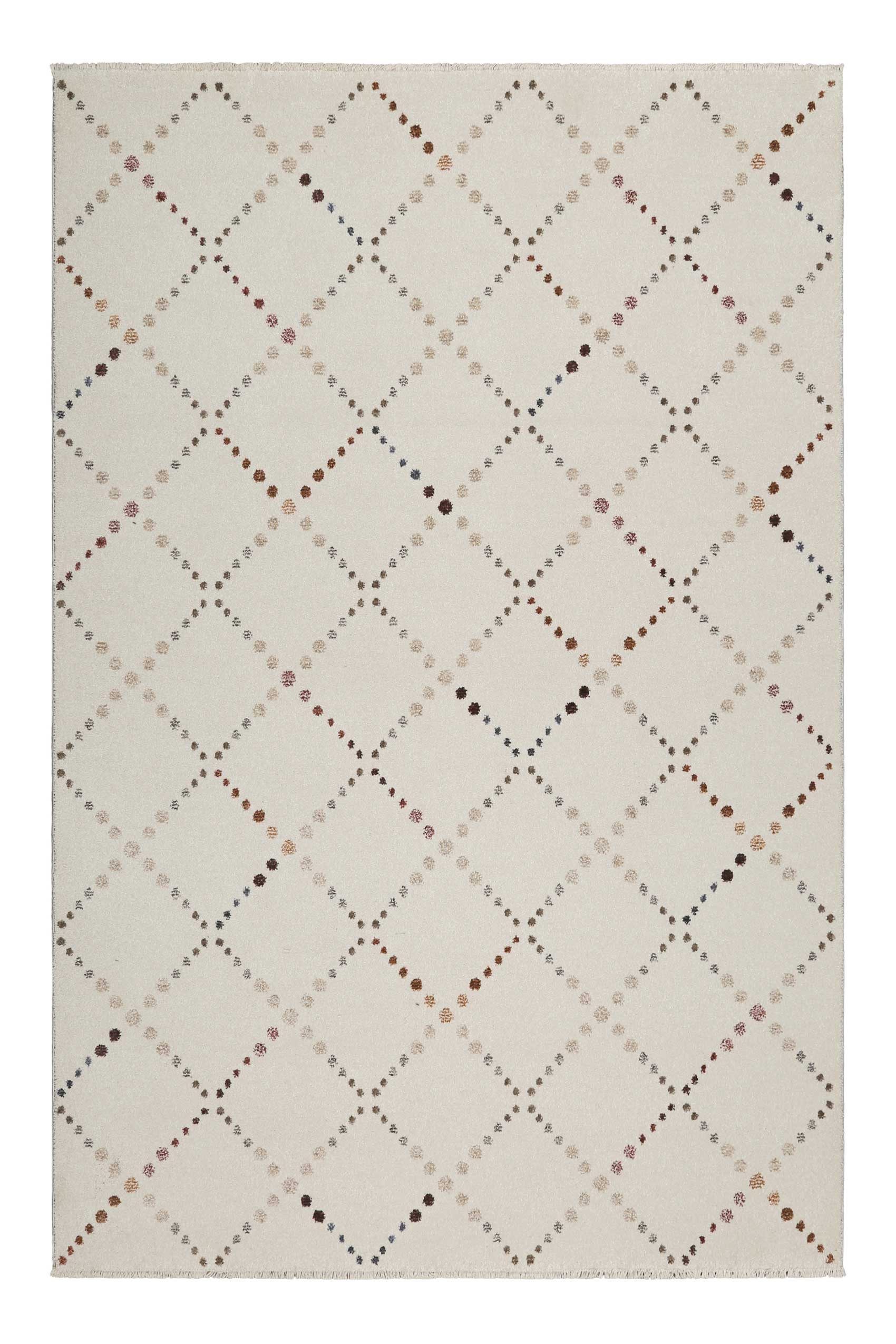 Esprit Teppich Ina, quadratisch, Höhe: 12 mm, Kurzflorteppich, gewebt, geometrisch, modern, Wohnzimmer, streifen