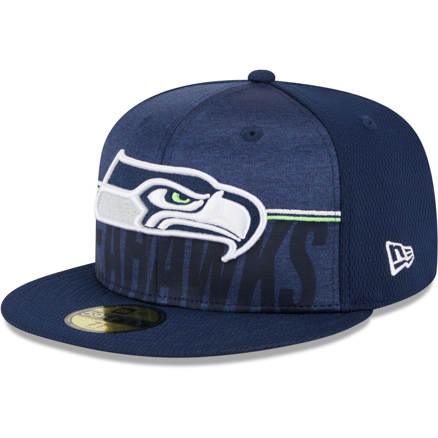 New Era Fitted Cap 59Fifty NFL TRAINING Seattle Seahawks