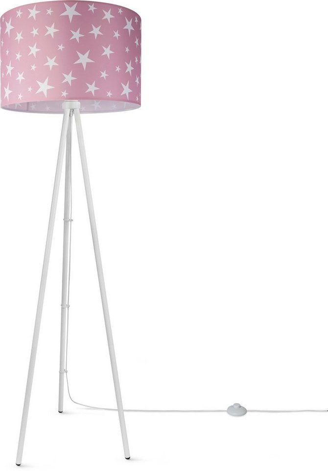 Paco Home Stehlampe Trina Capri, ohne Leuchtmittel, Kinderlampe LED  Kinderzimmer, Sternen-Motiv, Deko Stehleuchte E27