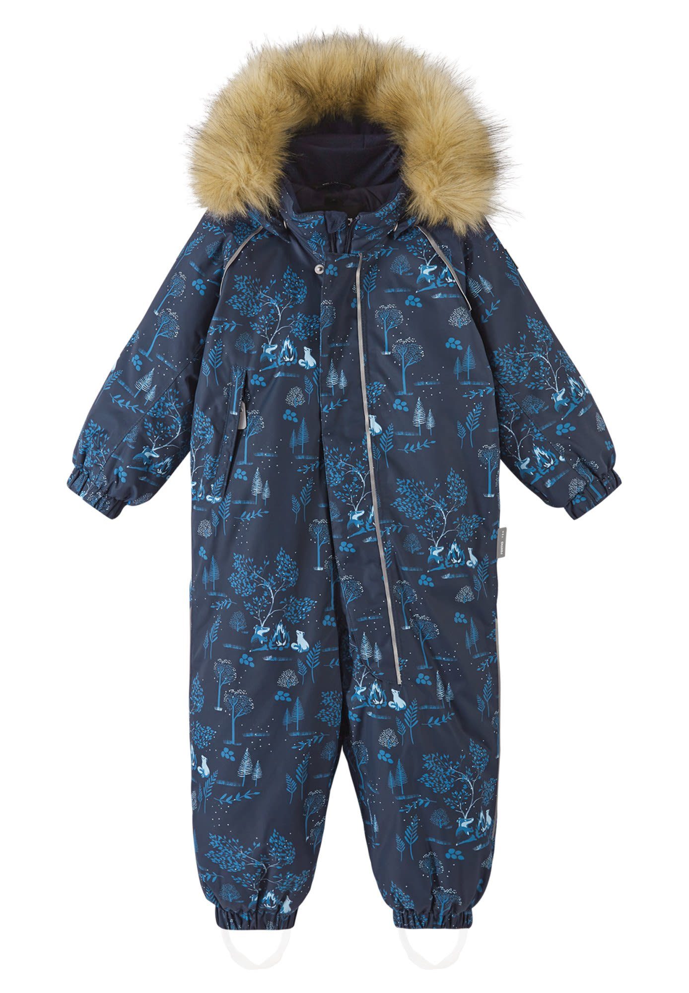 Toddlers Overall reima Kinder Reima Winter Lappi Navy Overall