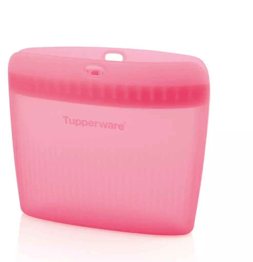 TUPPERWARE Backform Tupperware Ultimate Silicone Bag S pink
